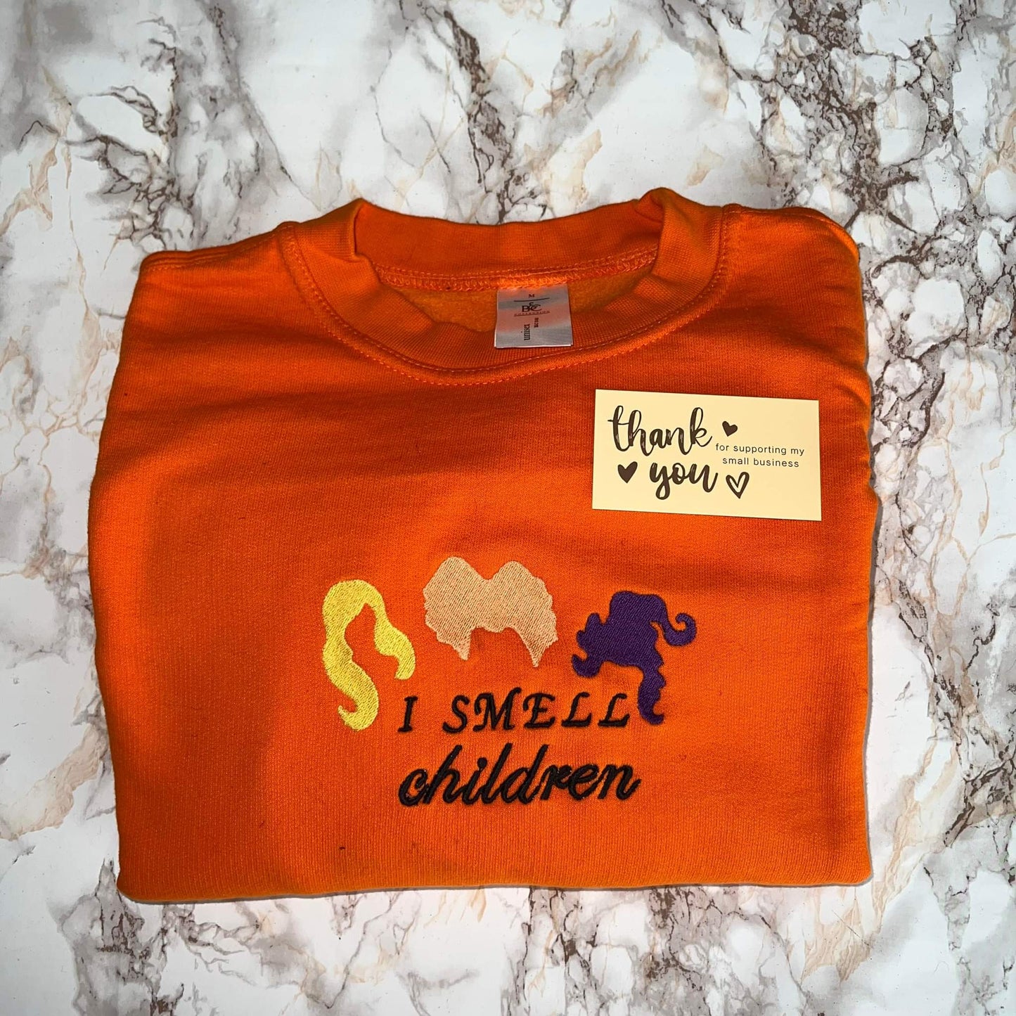 Hocus pocus embroidered sweatshirt