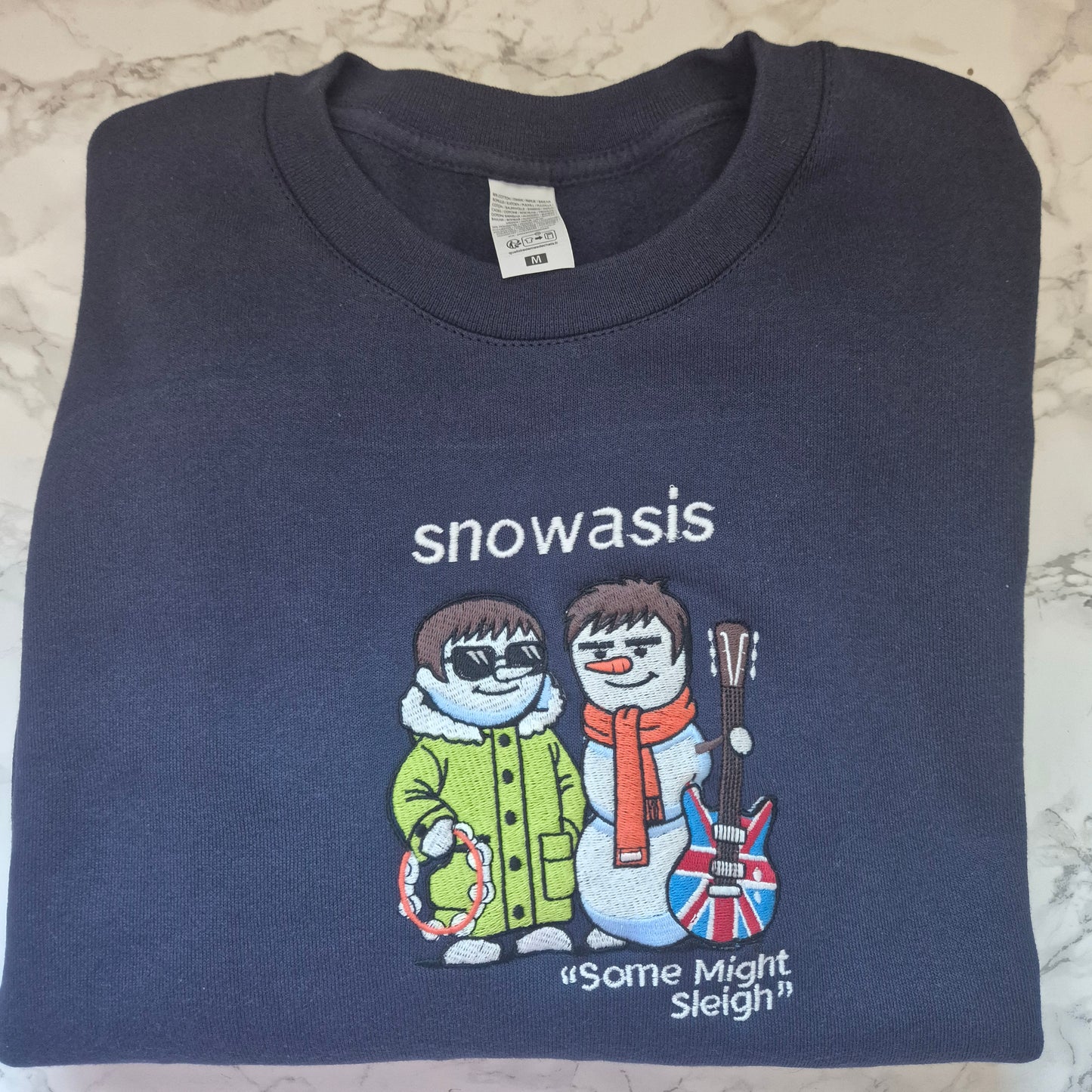 snowasis cartoon character sweatshirt