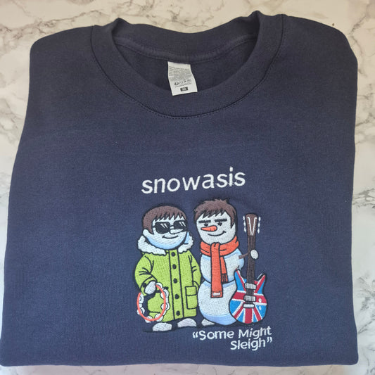 snowasis cartoon character sweatshirt