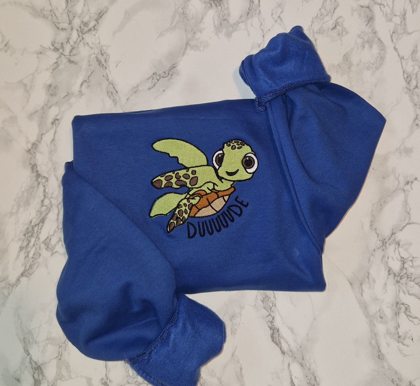 Turtle Dude embroidered sweatshirt